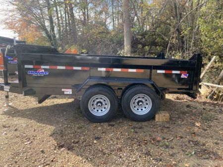 New 2027 Hawke Trailers 7X12 Low Pro Dump Trailer
