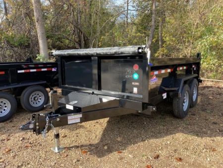 New 2027 Hawke Trailers 7X12 Low Pro Dump Trailer