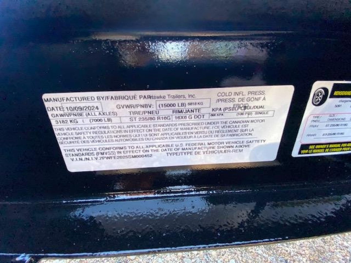 New 2027 Hawke Trailers 20' Power Tilt Equipment Trailer