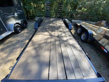 New 2025 Hawke Trailers 7x20 14k Equipment Trailer Open Equipment Trailer
