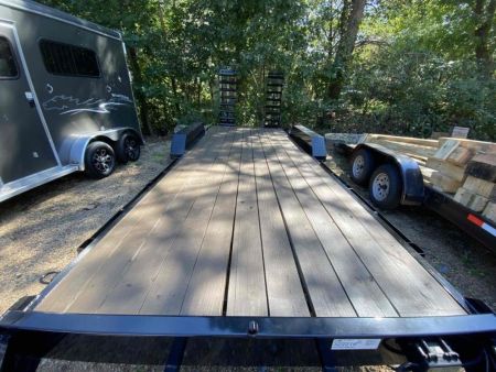 New 2025 Hawke Trailers 7x20 14k Equipment Trailer Open Equipment Trailer