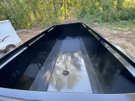 New 2027 Hawke Trailers 7X14 14K 4' Sides Dump Trailer