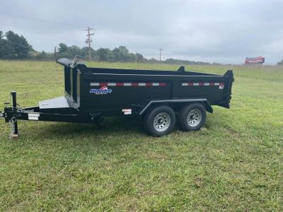 New 2027 Hawke Trailers 6x12 Low Pro Dump Trailer