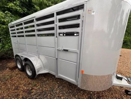 New 2027 Delta Mfg 16' Stock Bumper Pull Horse Trailer