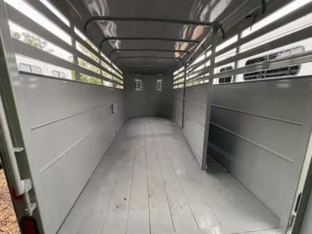 New 2027 Delta Mfg 16' Stock Bumper Pull Horse Trailer