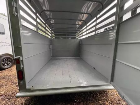 New 2027 Delta Mfg 16' Stock Bumper Pull Horse Trailer