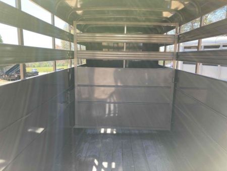 New 2027 Delta Mfg 16' STOCK BUMPER PULL Horse Trailer