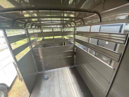 New 2027 Delta Mfg 16' STOCK BUMPER PULL Horse Trailer
