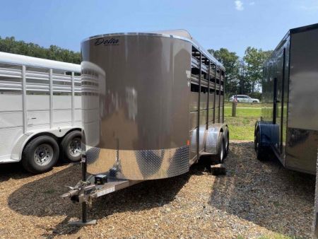 New 2027 Delta Mfg 16' STOCK BUMPER PULL Horse Trailer