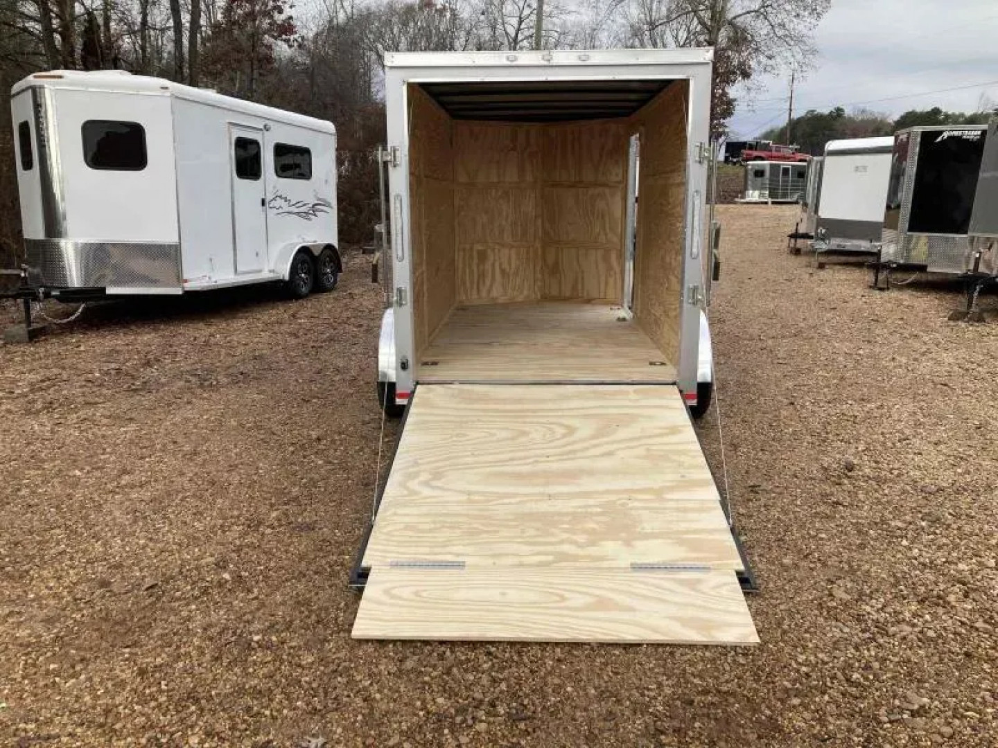 New 2027 Choice Cargo 6x12 Tandem Axle Enclosed Trailer w/Ramp