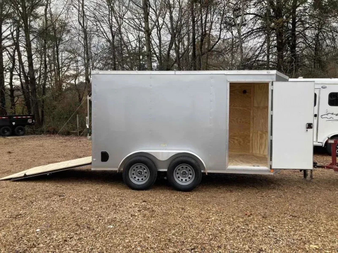 New 2027 Choice Cargo 6x12 Tandem Axle Enclosed Trailer w/Ramp