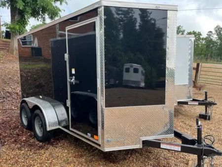 New 2027 Choice Cargo 6x12 Tandem Axle Enclosed Trailer w/Ramp Cargo / Enclosed Trailer