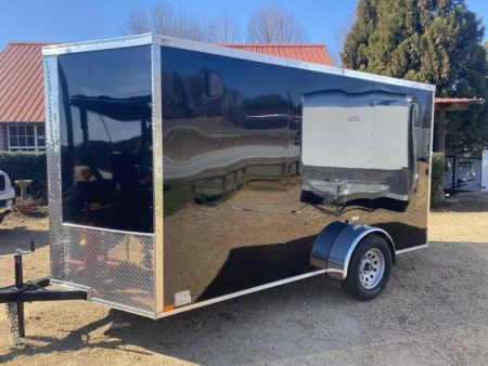 New 2026 Choice Cargo 6x12 Single Axle Enclosed Trailer w/Ramp