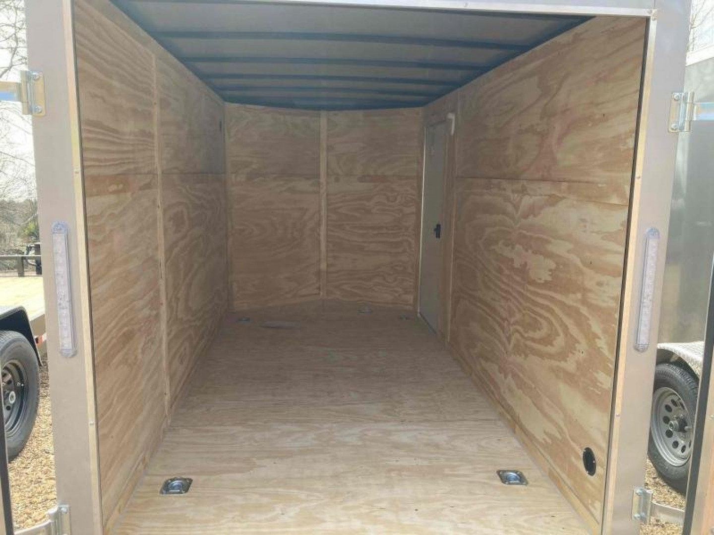 New 2027 Choice Cargo 6x12 Single Axle Enclosed Trailer w/Rear Ramp