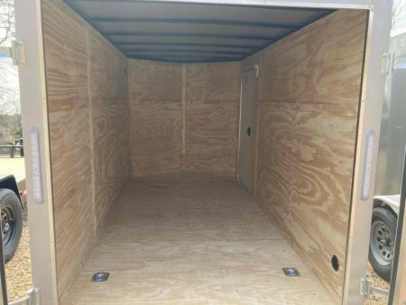 New 2027 Choice Cargo 6x12 Single Axle Enclosed Trailer w/Rear Ramp