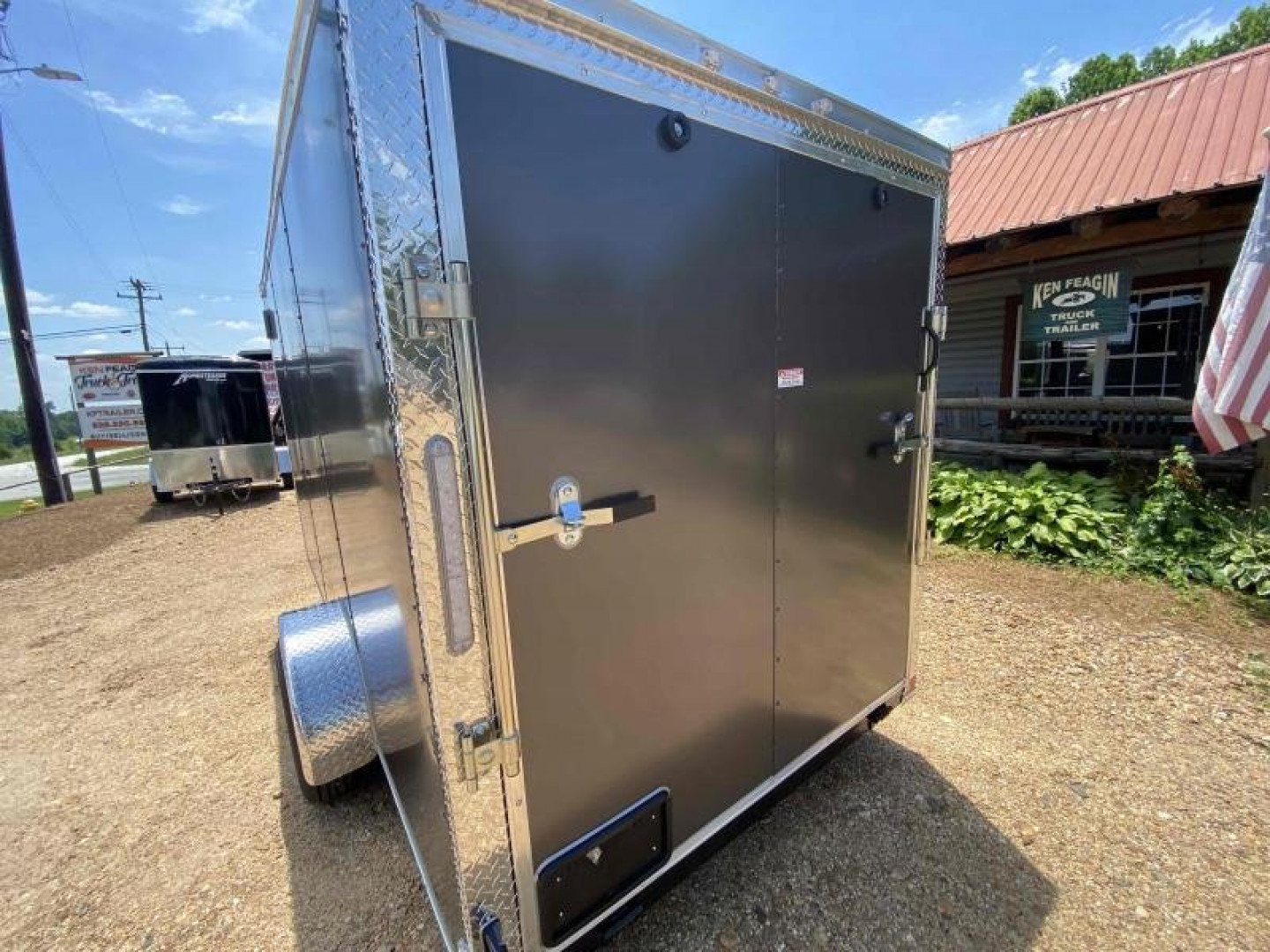 New 2027 Choice Cargo 6x12 Single Axle Enclosed Trailer w/Ramp