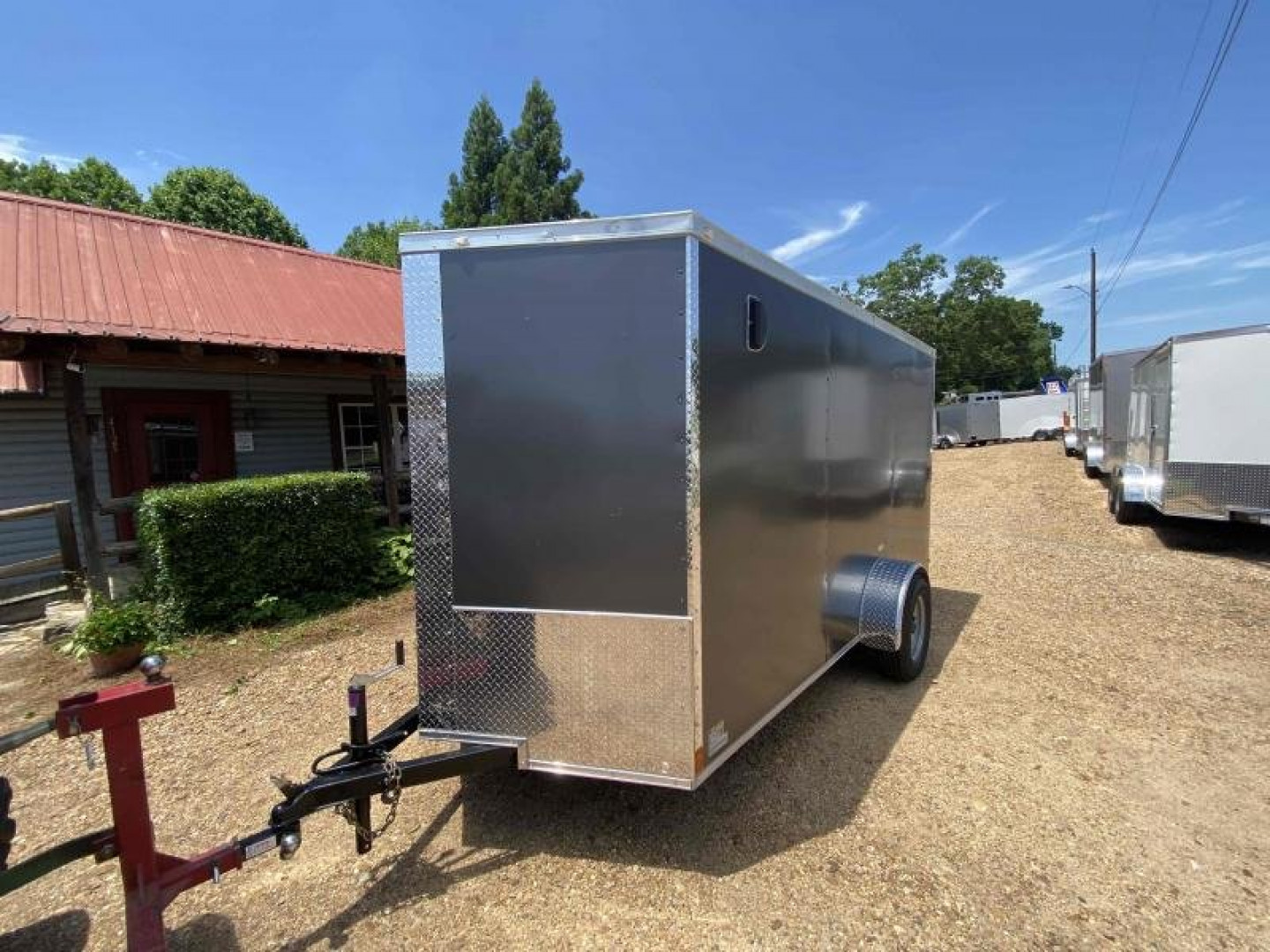 New 2027 Choice Cargo 6x12 Single Axle Enclosed Trailer w/Ramp