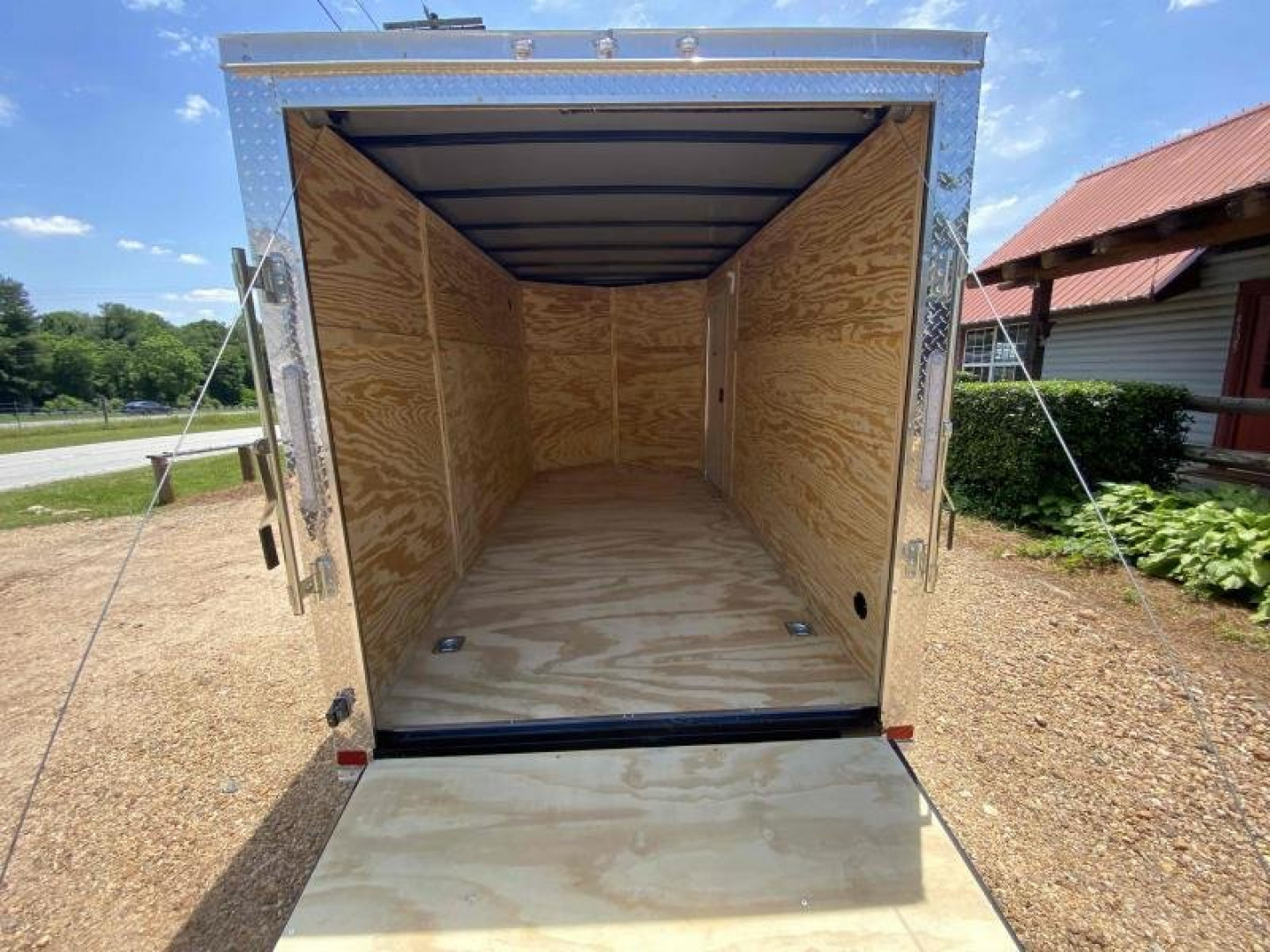 New 2027 Choice Cargo 6x12 Single Axle Enclosed Trailer w/Ramp