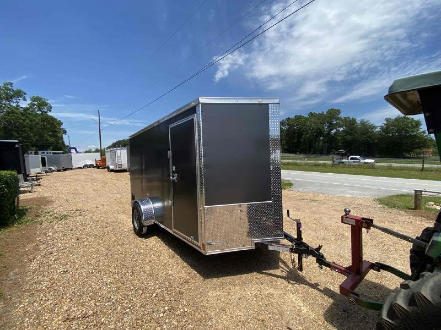 New 2027 Choice Cargo 6x12 Single Axle Enclosed Trailer w/Ramp
