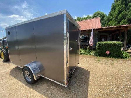 New 2027 Choice Cargo 6x12 Single Axle Enclosed Trailer w/Ramp