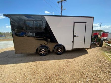 New 2026 Choice Cargo 8.5X18 10K Tandem Axle Enclosed Car Hauler Car / Racing Trailer