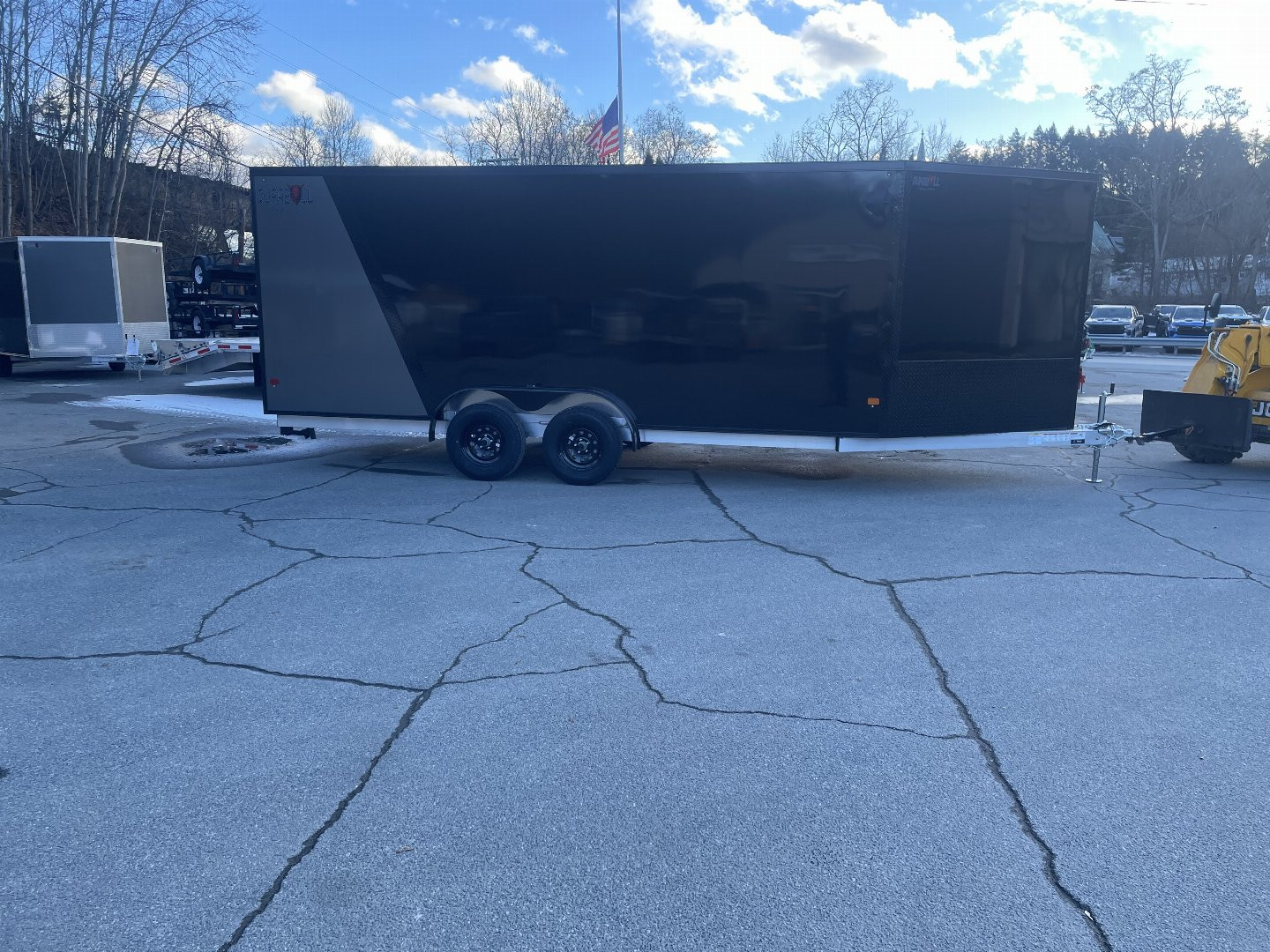 New 2025 Durabull DBSS7.5X18TA Snowmobile Trailer
