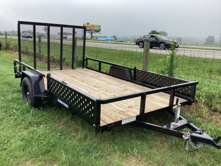 New 2025 Sure-Trac 82 x 12 Utility Trailer