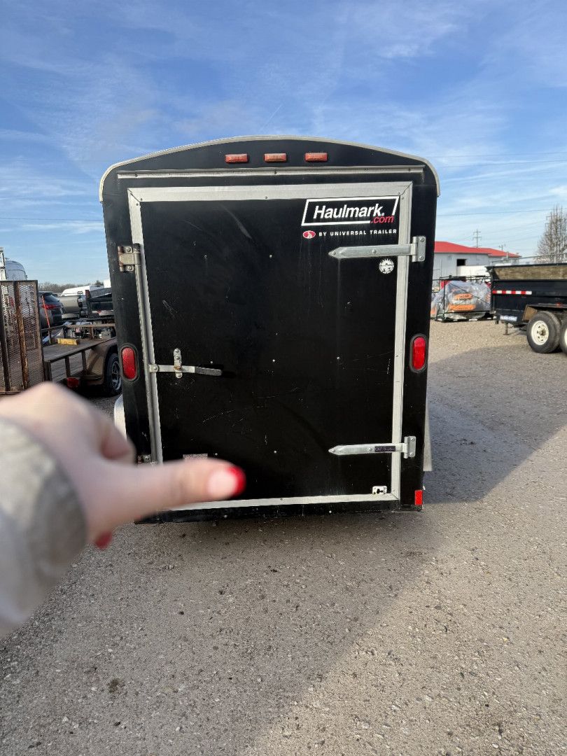 Used 2007 Haulmark 5 X 8 Cargo / Enclosed Trailer