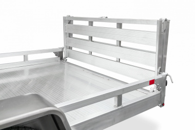 New 2024 SURE-TRAC 7 X 12 Aluminum Low Side Utility 3K Utility Trailer
