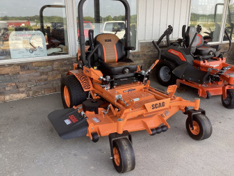 New 2024 SCAG POWER EQUIPMENT TURF TIGER II STTII-61V-38CV Lawn Mowers