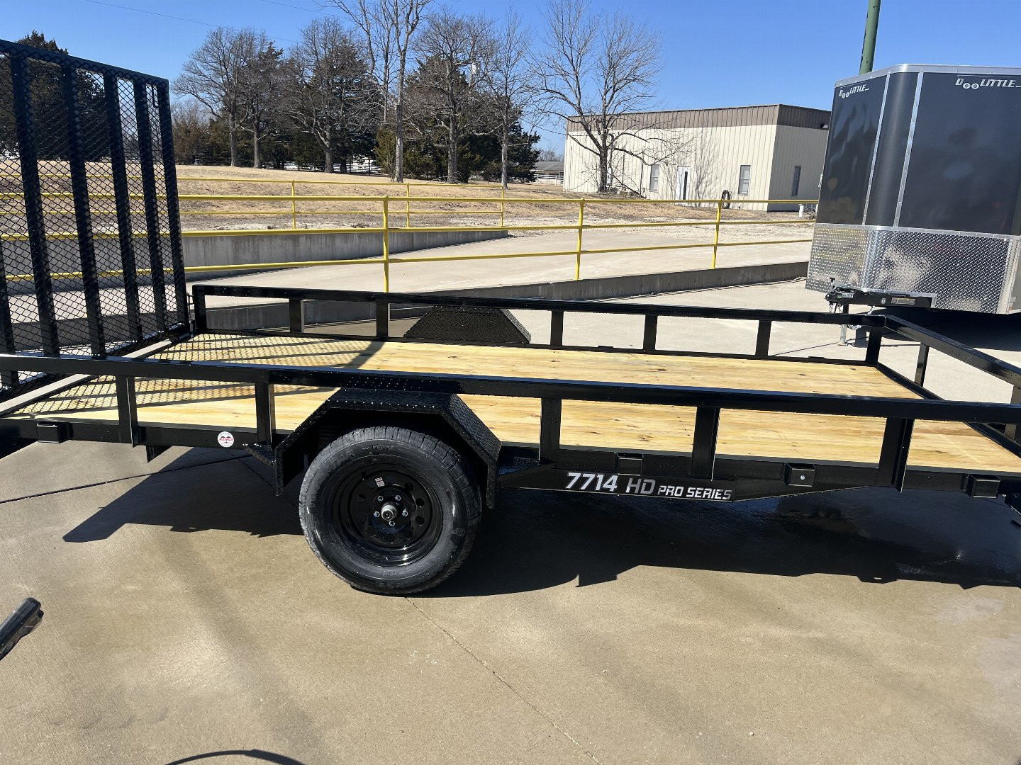 New 2026 Doolittle Trailers 77 X 14 TUBE TOP Utility Trailer