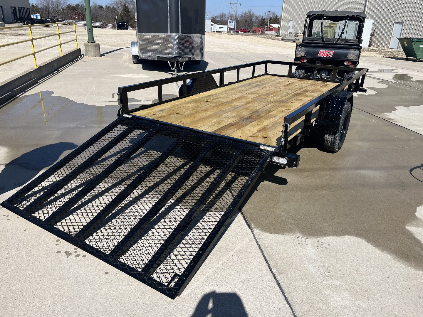 New 2026 Doolittle Trailers 77 X 14 TUBE TOP Utility Trailer