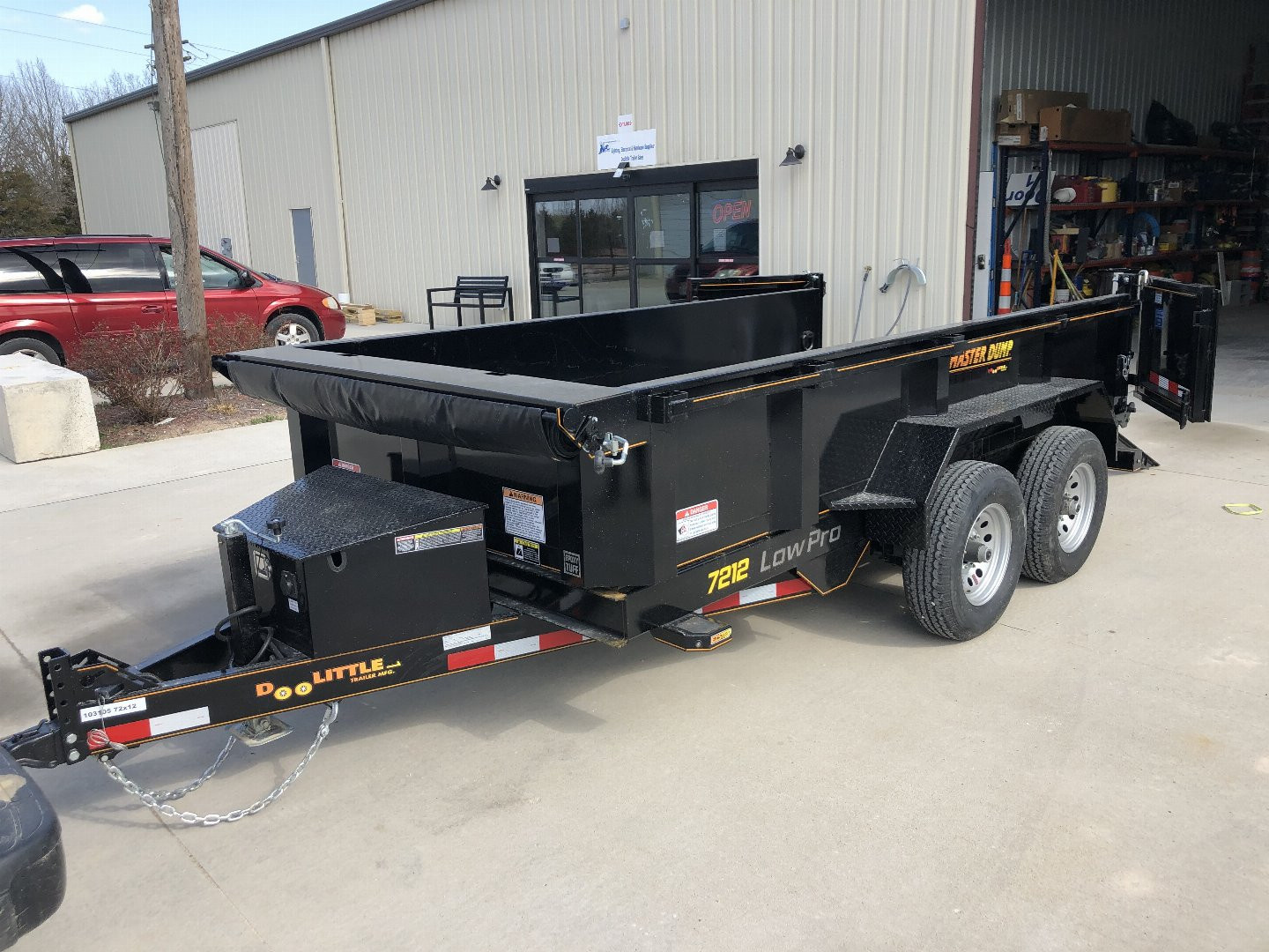 New 2026 Doolittle Trailers 72 X 12 10K Dump Trailer