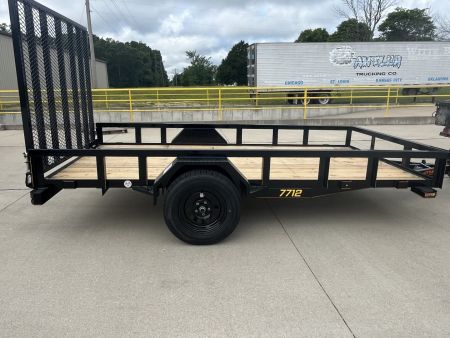 New 2026 Doolittle Trailers 77 x 12 TUBE TOP Utility Trailer