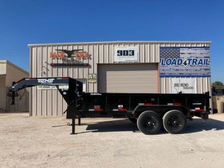 New 2025 Top Hat Trailers GNDPX140 Dump Trailer