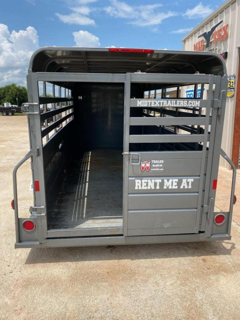 6×16 Horse Livestock Trailer photo 7