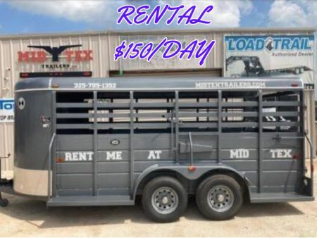 New RENTAL 2021 W-W Trailer AA 6'x16' Livestock Trailer