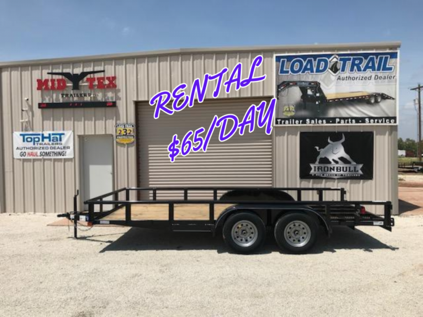 7×16 Utility Trailer