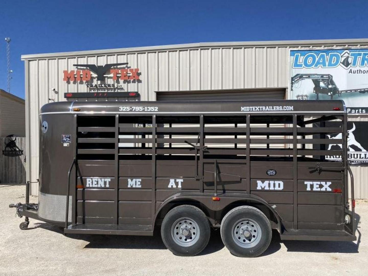 6×16 Horse Livestock Trailer photo 2