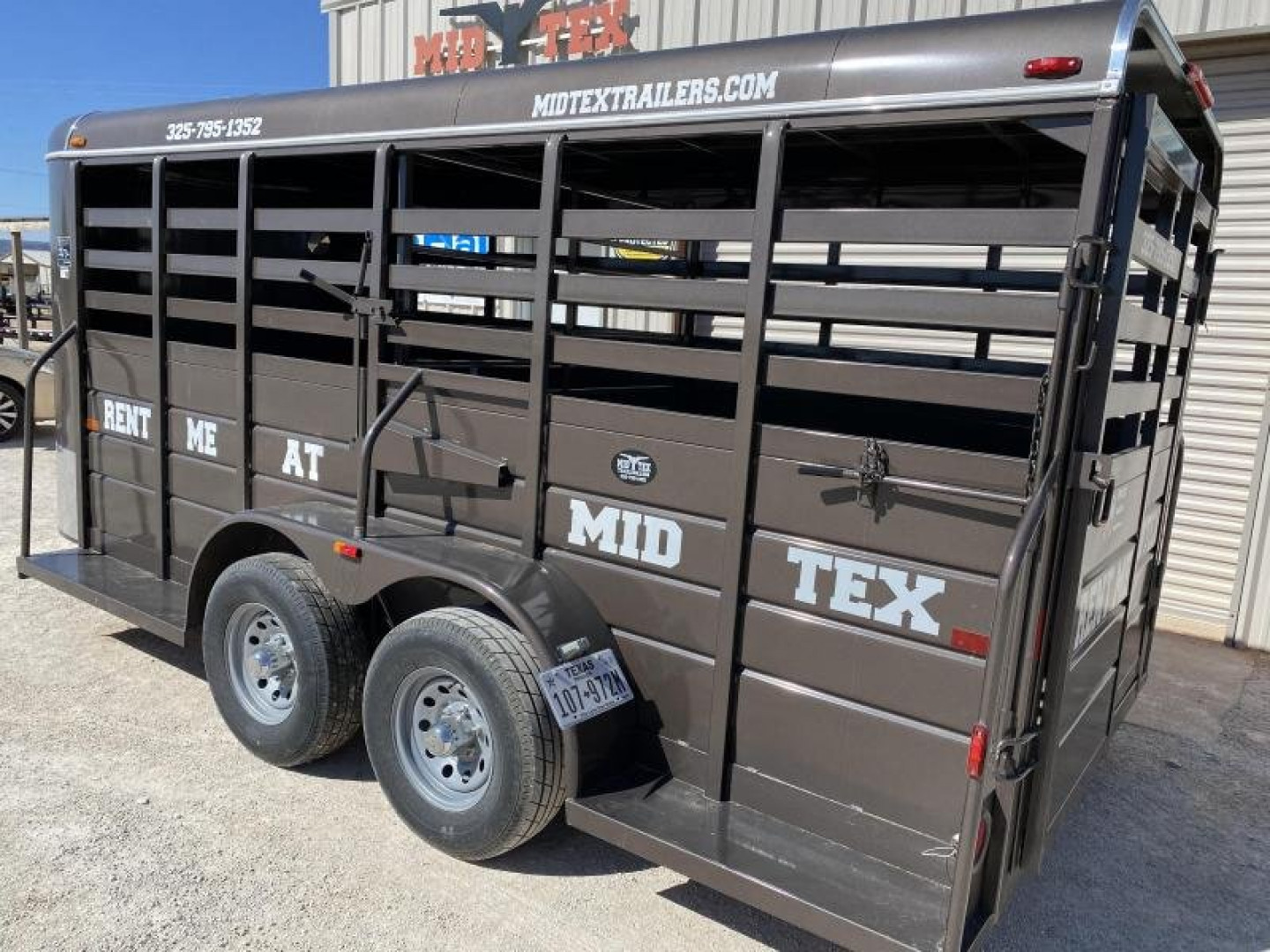 6×16 Horse Livestock Trailer photo 5