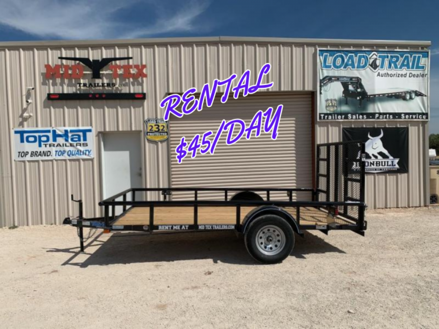 6×12 Utility Trailer