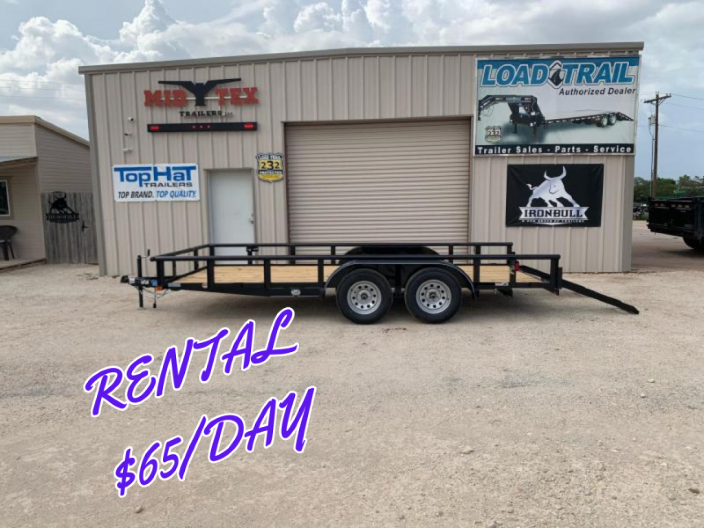 7×16 Utility Trailer