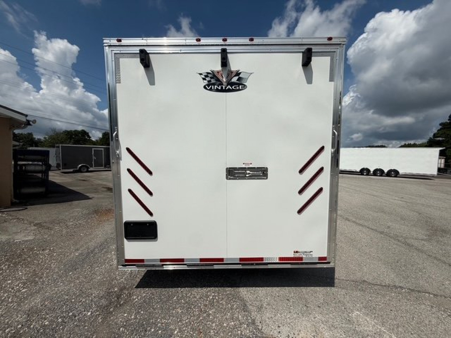 New 2025 Vintage Trailers 8.5x48 Race Trailer with Bathroom
