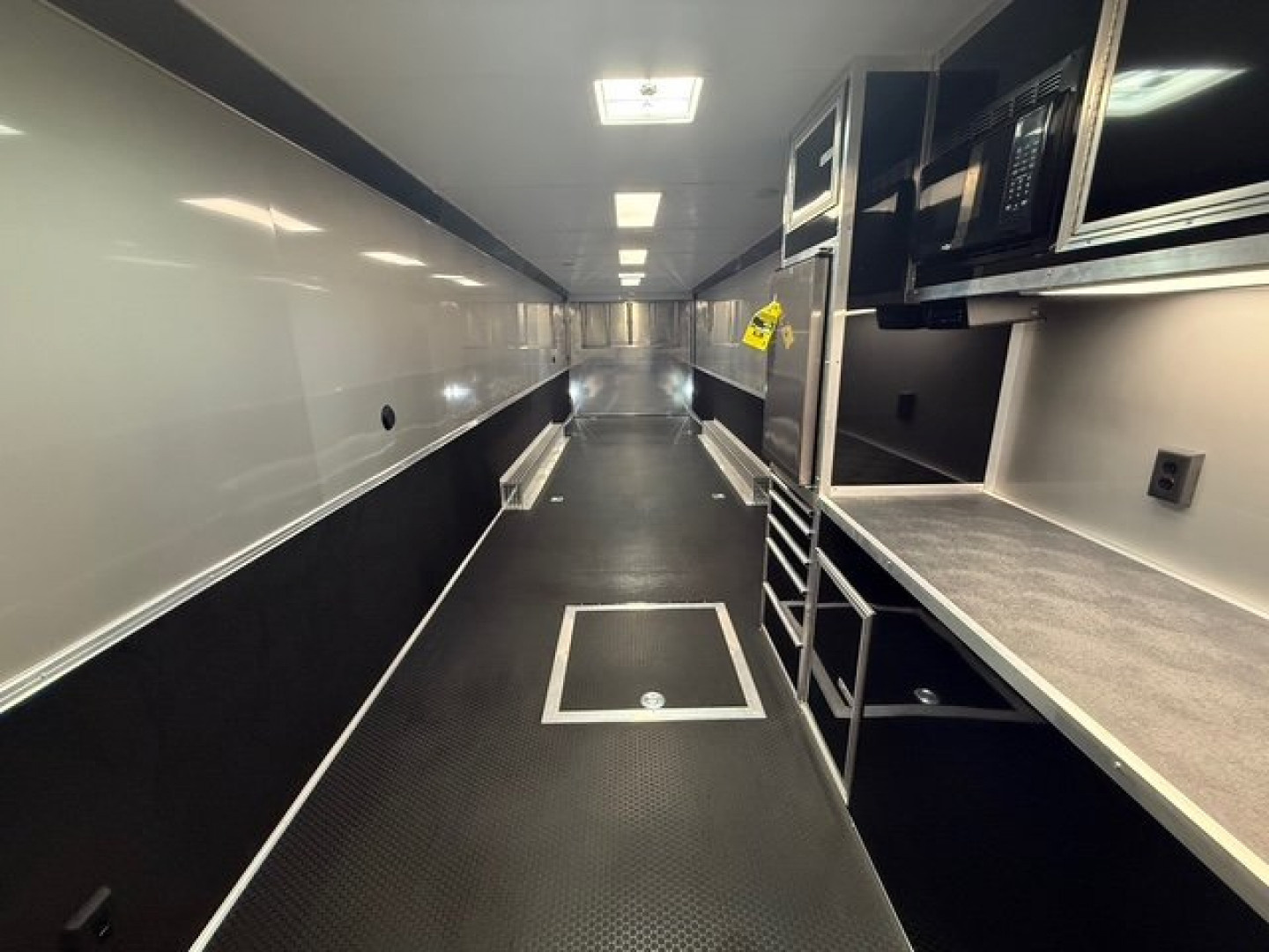 New 2025 Vintage Trailers 8.5x48 Race Trailer with Bathroom