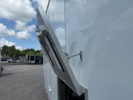 New 2025 Vintage Trailers 8.5x48 Race Trailer with Bathroom