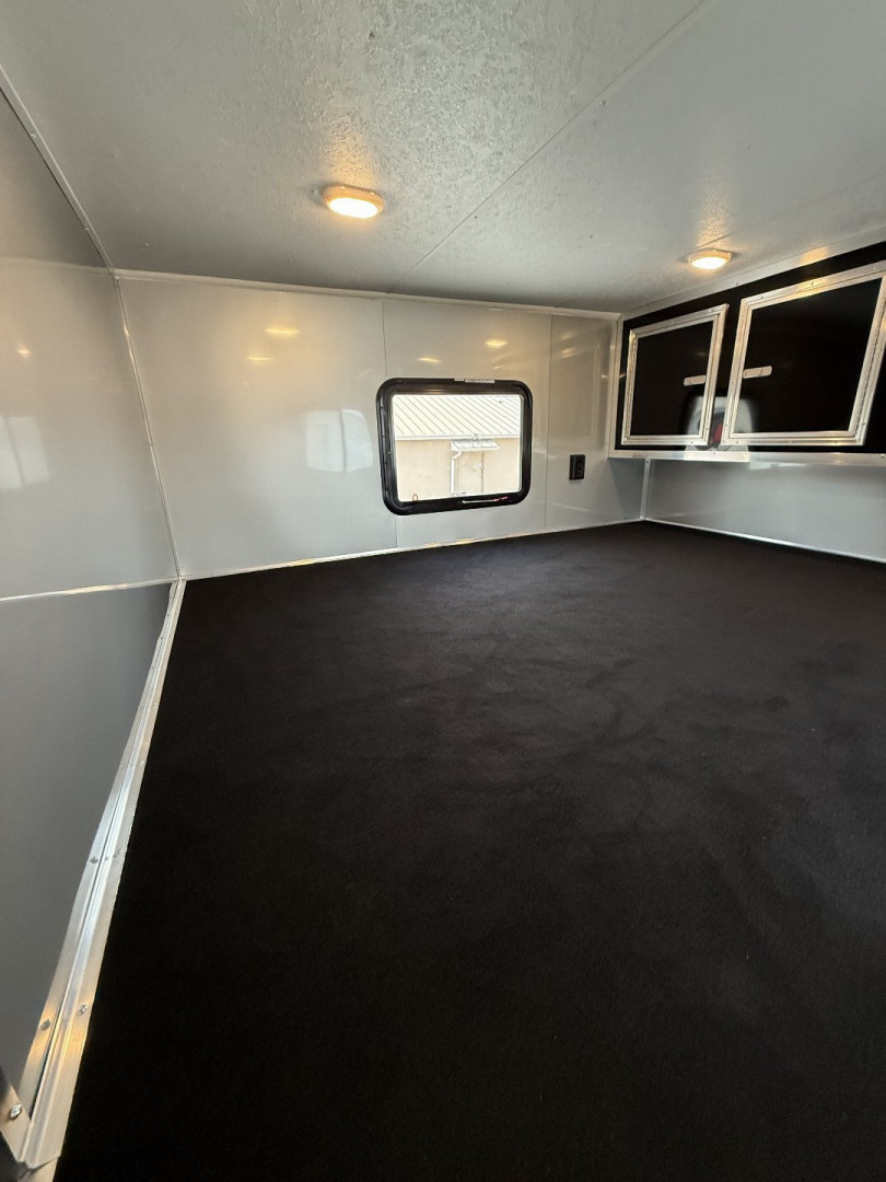 New 2025 Vintage Trailers 8.5x53 Race Trailer With Bathroom