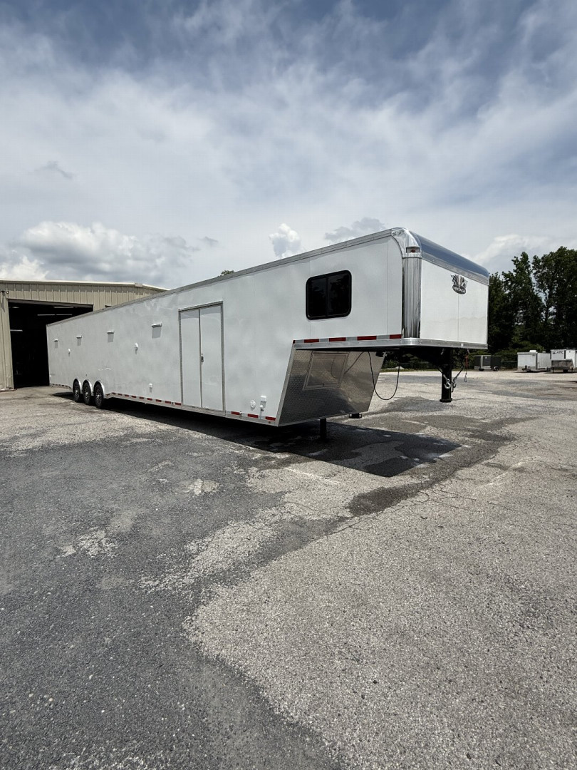 New 2025 Vintage Trailers 8.5x53 Race Trailer With Bathroom
