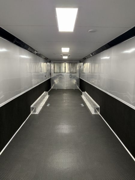 New 2025 Vintage Trailers 8.5x53 Race Trailer With Bathroom