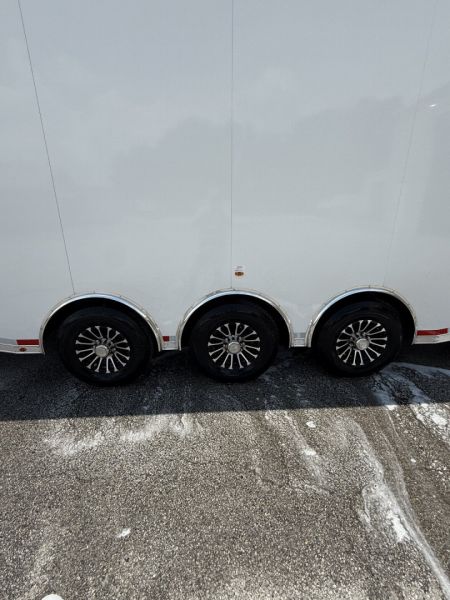 New 2025 Vintage Trailers 8.5x53 Race Trailer With Bathroom