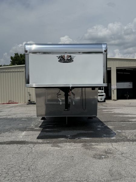 New 2025 Vintage Trailers 8.5x53 Race Trailer With Bathroom